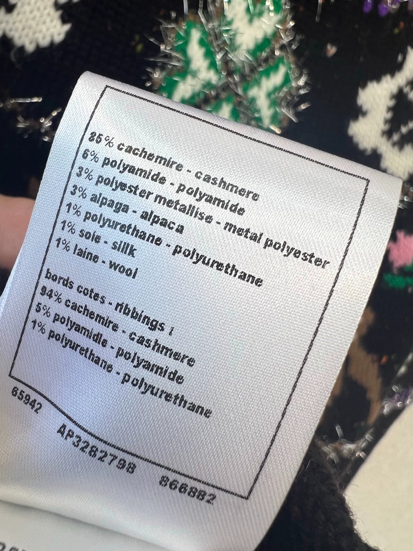 Deer knitted cardigan