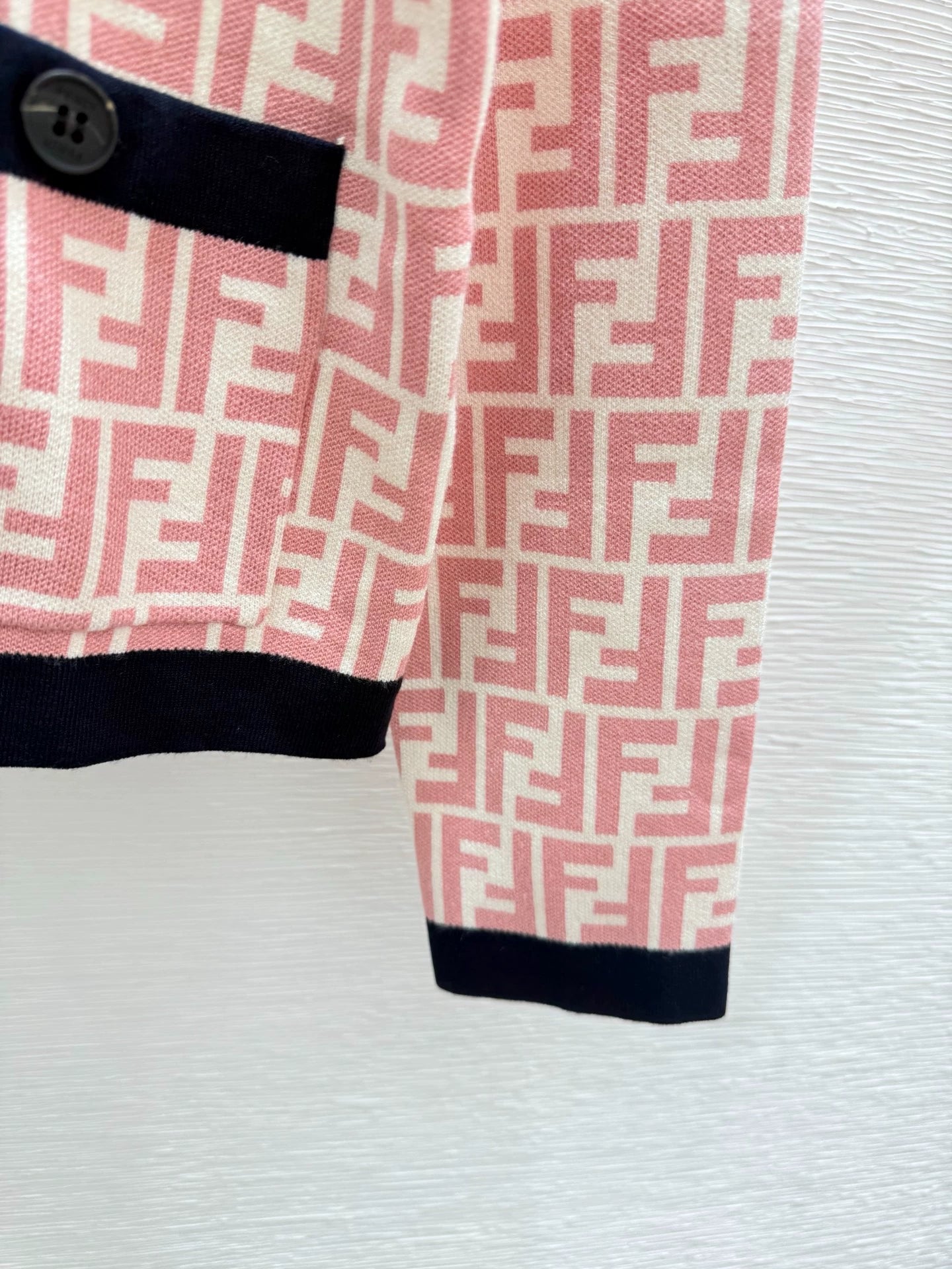 25fw Old flower knitted cardigan