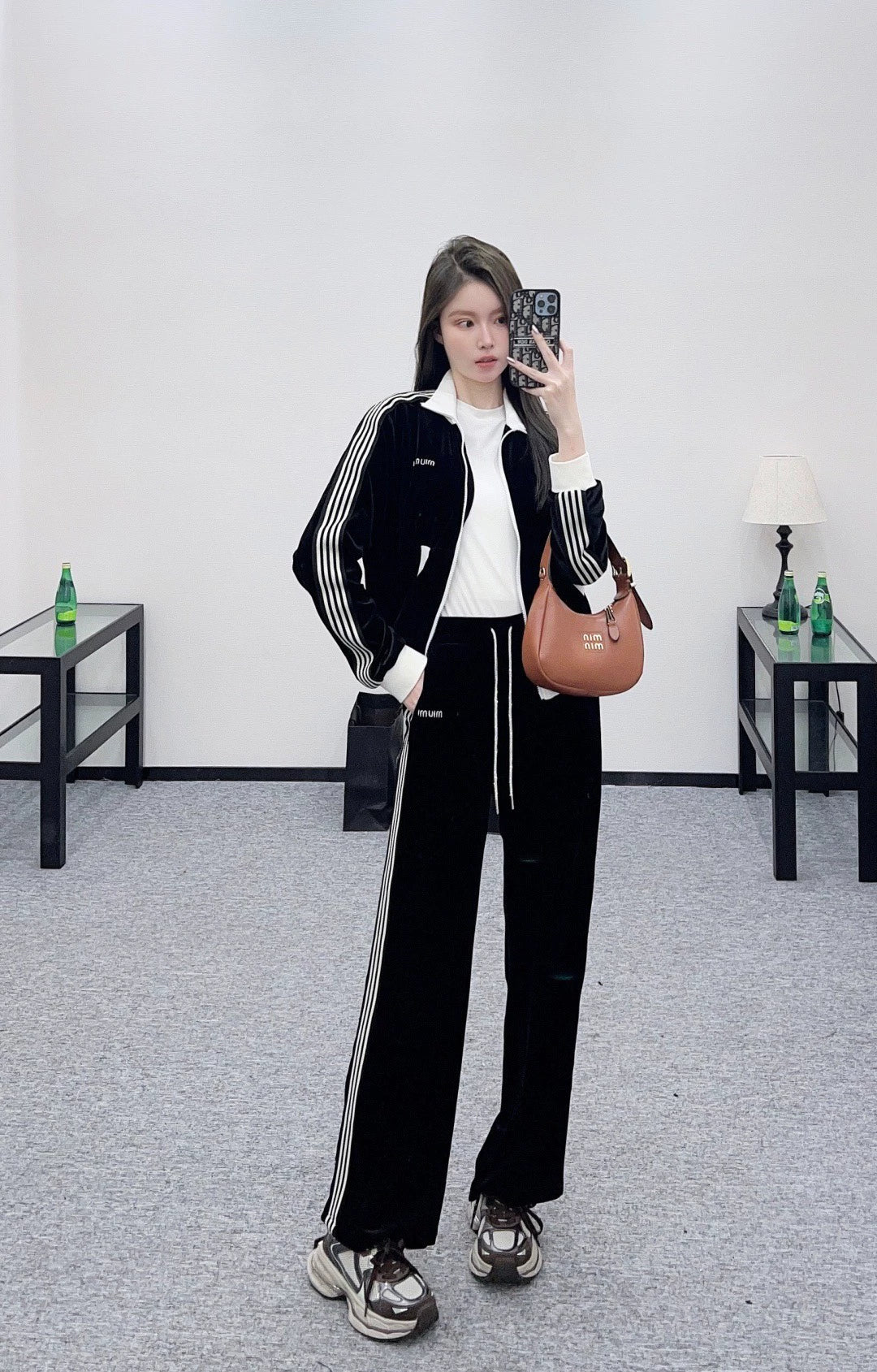 25fw Casual jacket, jacket, pants set