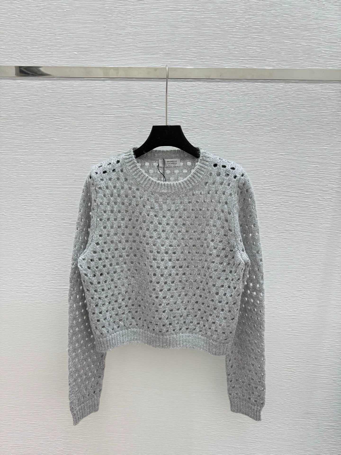 25fw Hollow knit sweater