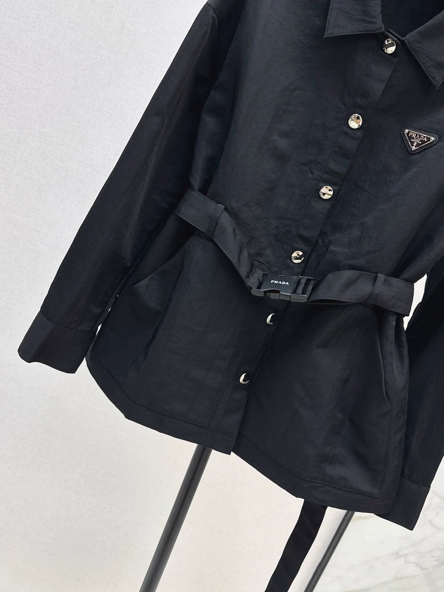 25fw Shirt-style functional button jacket