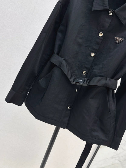 25fw Shirt-style functional button jacket