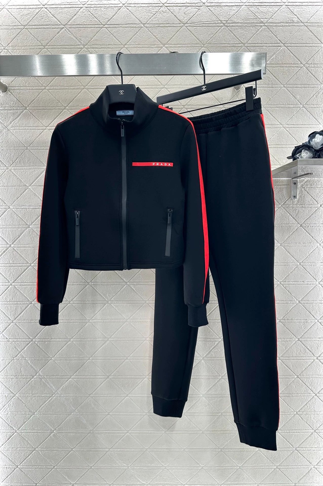 25fw Color blocking ribbon set