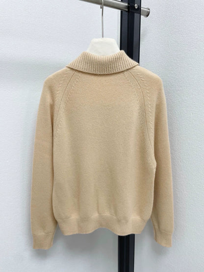 25fw Slim fit pit striped sweater