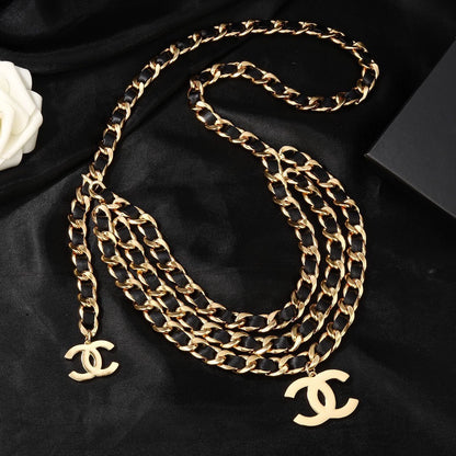 Sheepskin Double C Waist Chain