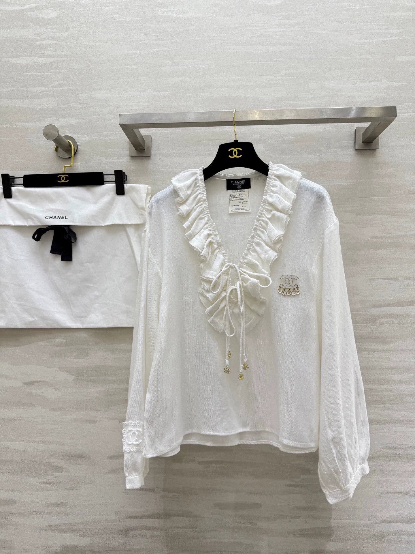 25fw Cotton and linen pleated shirt（Medieval Series）