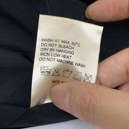 25fw Silver silk woven blended jacket