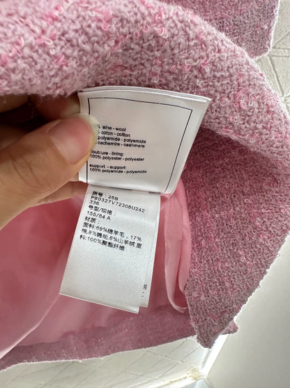 25fw Mid sleeve round neck dress