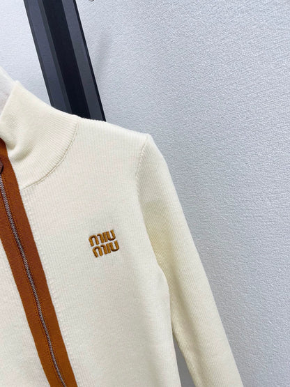 25fw Stand up collar cardigan