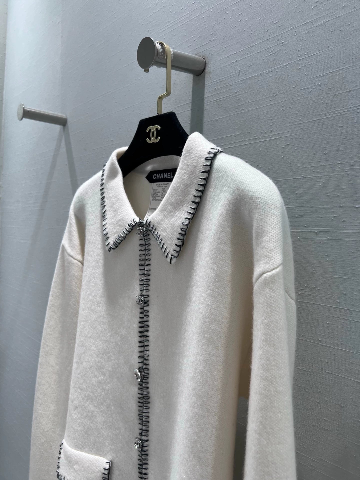 Turnover Xiaoxiang cardigan