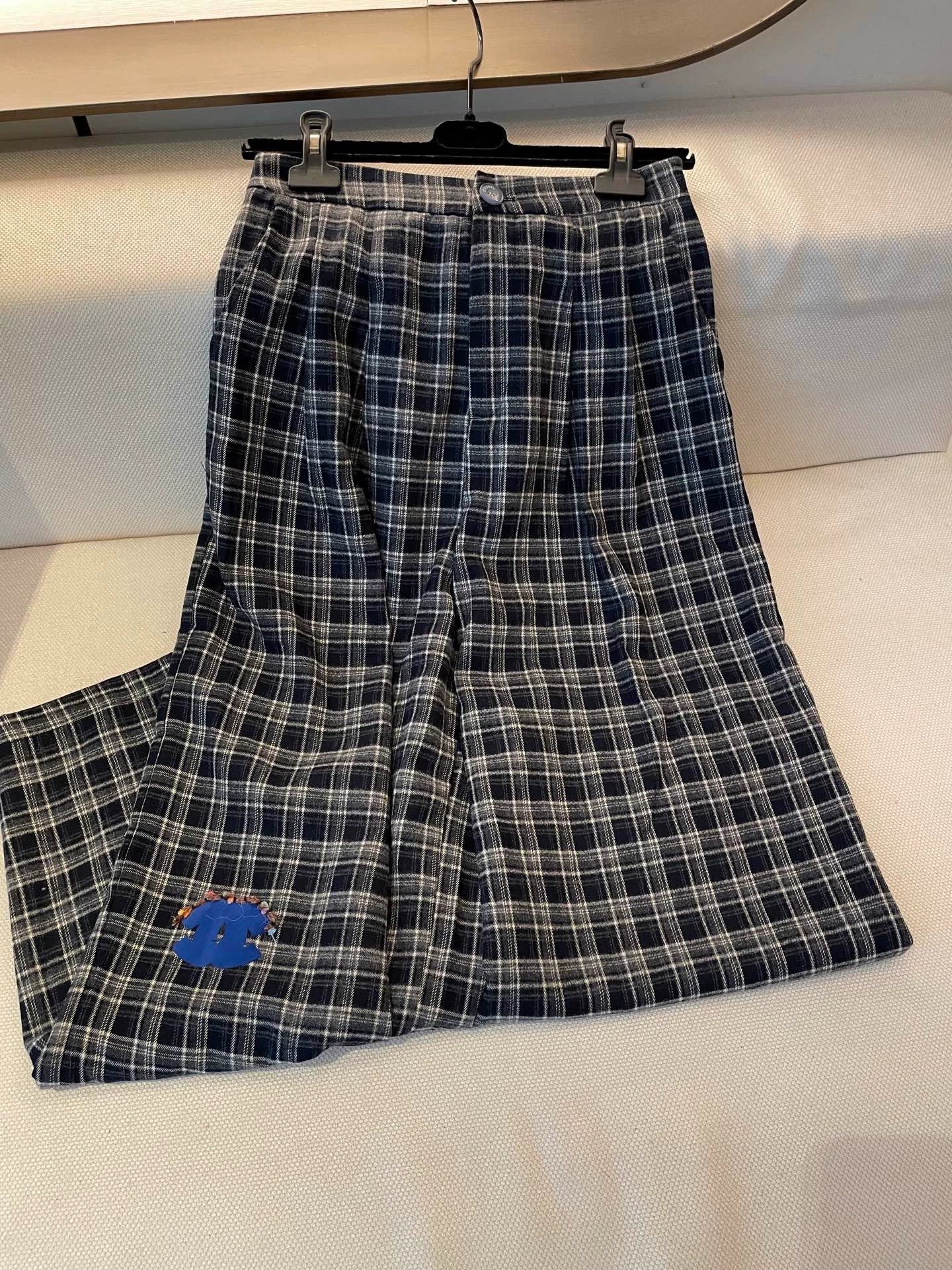 25fw checked pants（Medieval Series）
