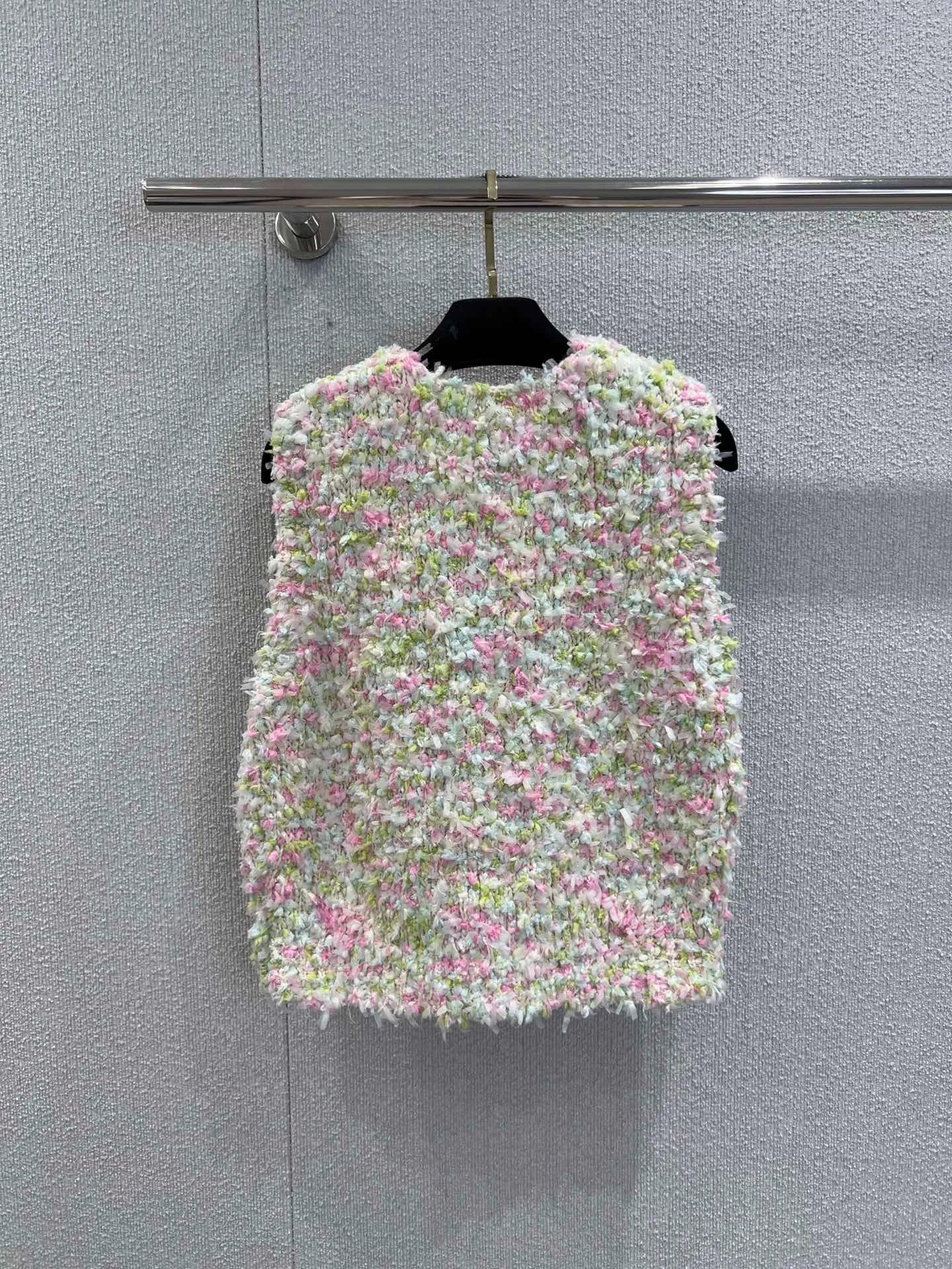 25fw Colorful macaron knitted vest（Medieval Series）