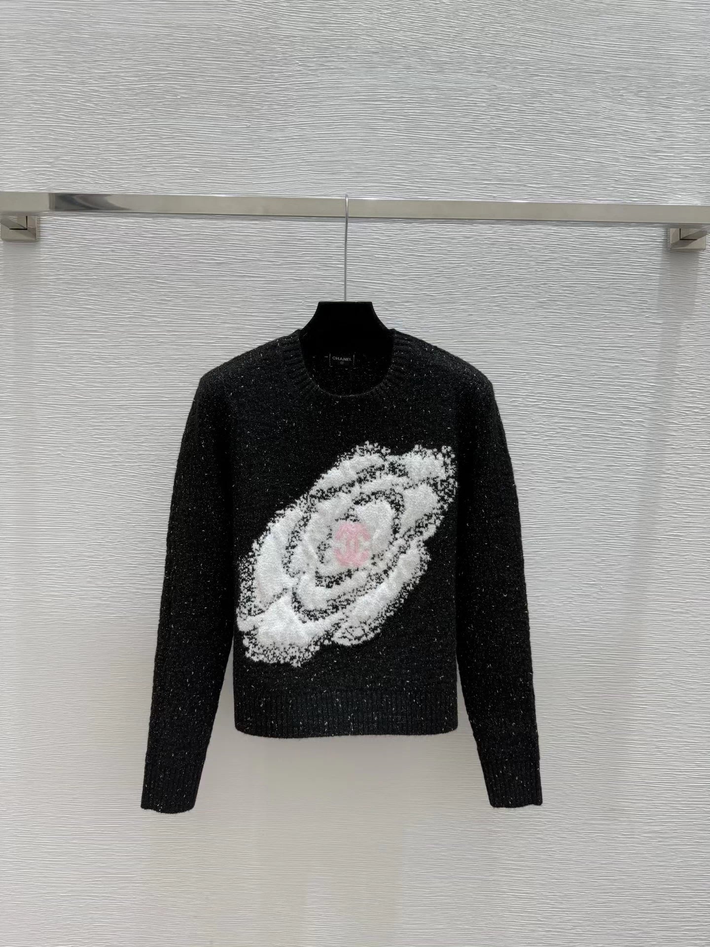 Rose Jacquard Sweater