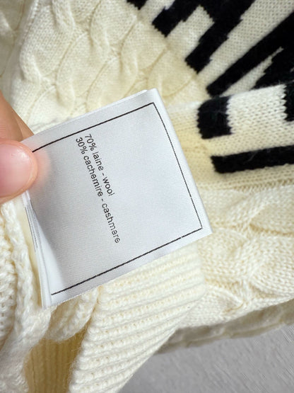 25fw Fried Dough Twists knitting sweater