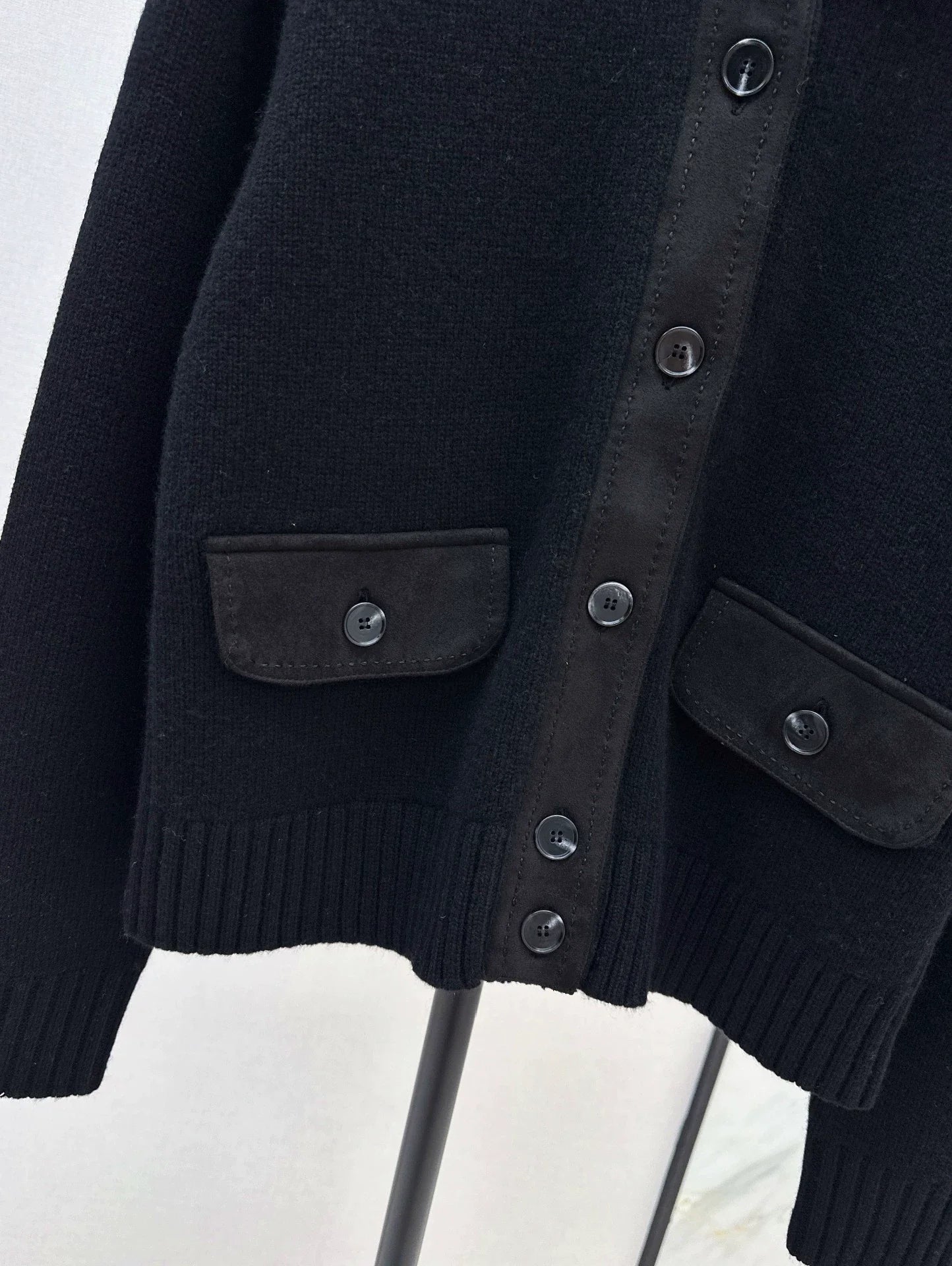 25fw new cashmere stand collar jacket