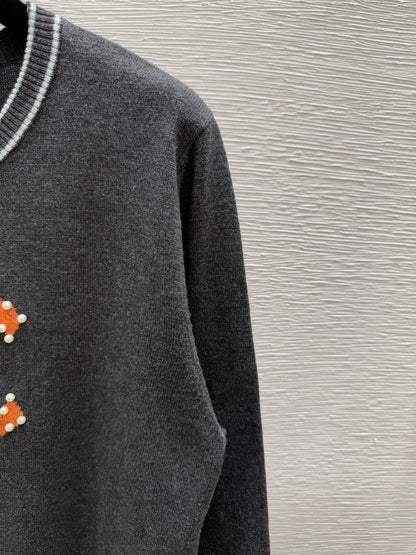 25fw Nail bead sweater