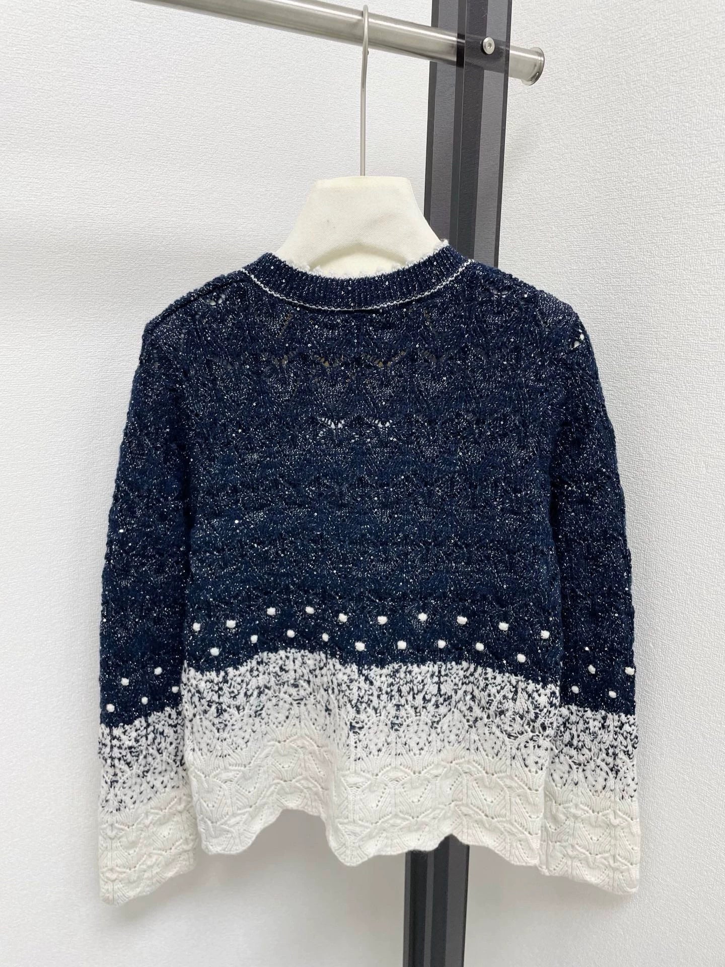 25fw Gradient Knitted Cardigan