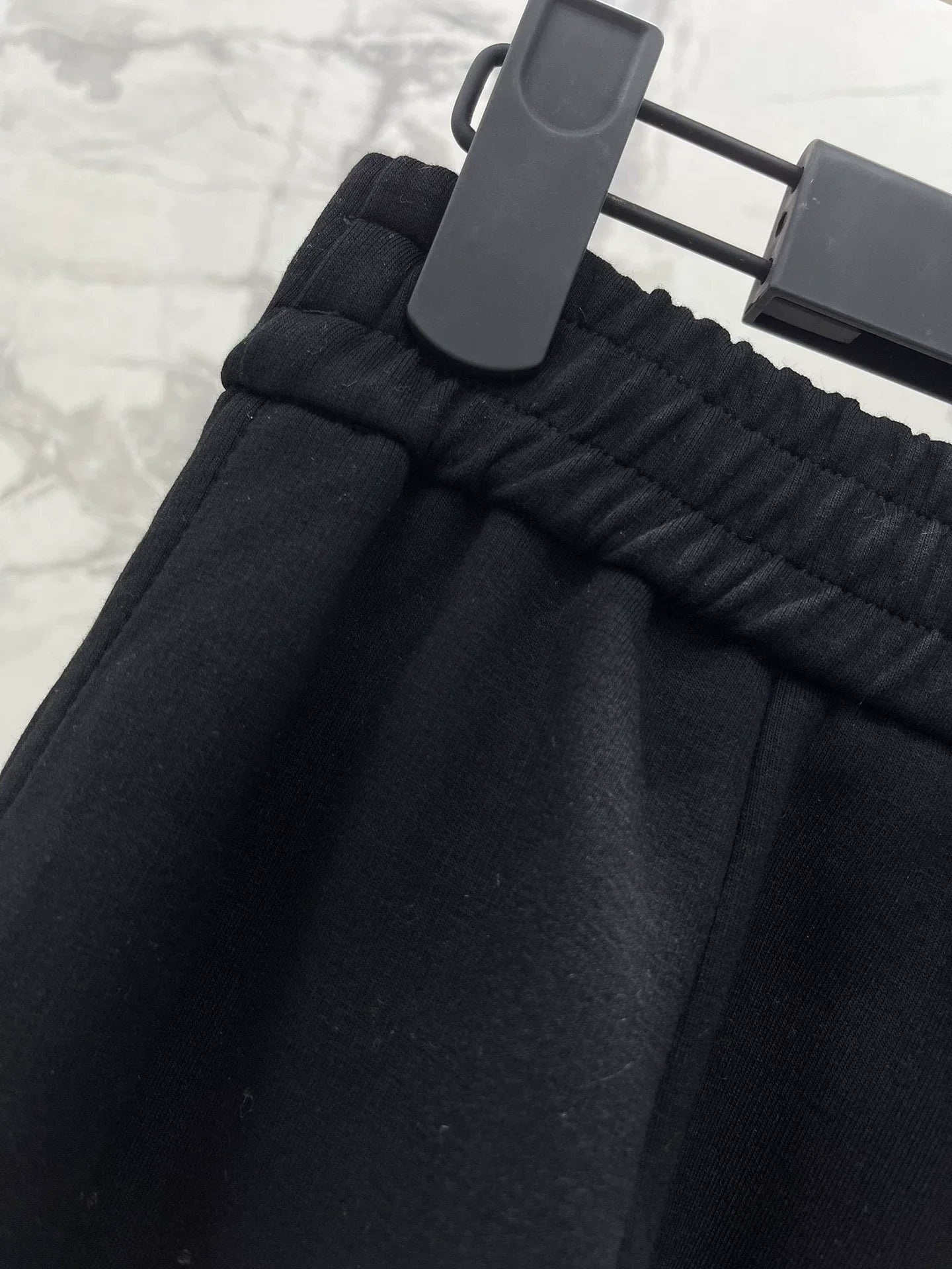 25fw Drawstring wide leg pants