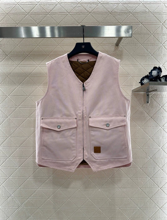 25fw Cowboy cotton vest