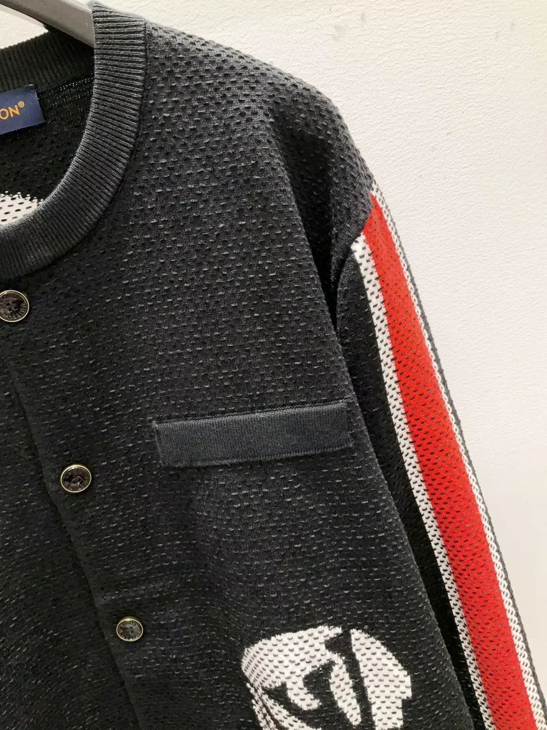 25fw Co branded knitted cardigan