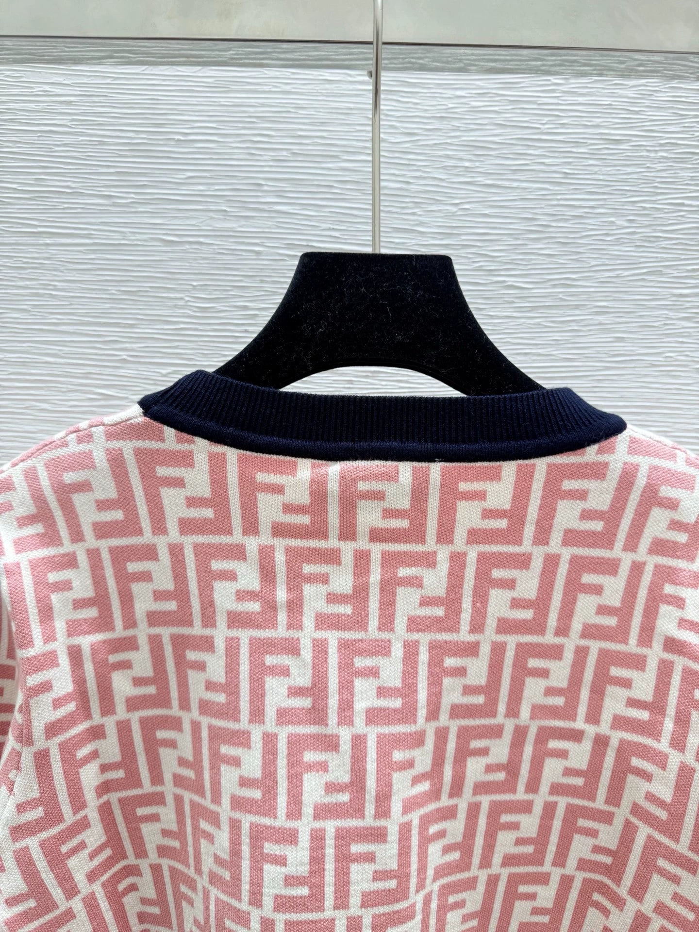 25fw Old flower knitted cardigan