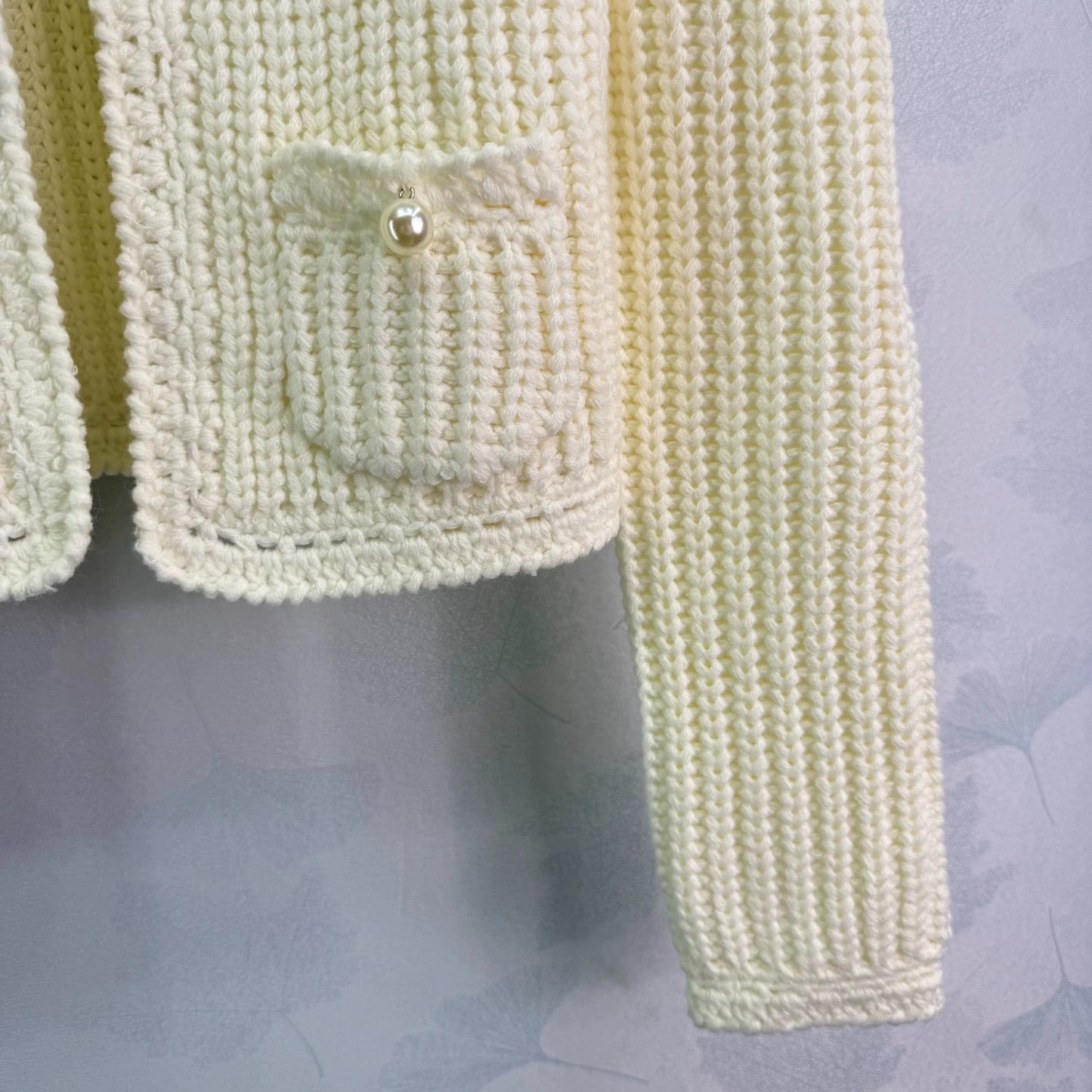 round neck cardigan