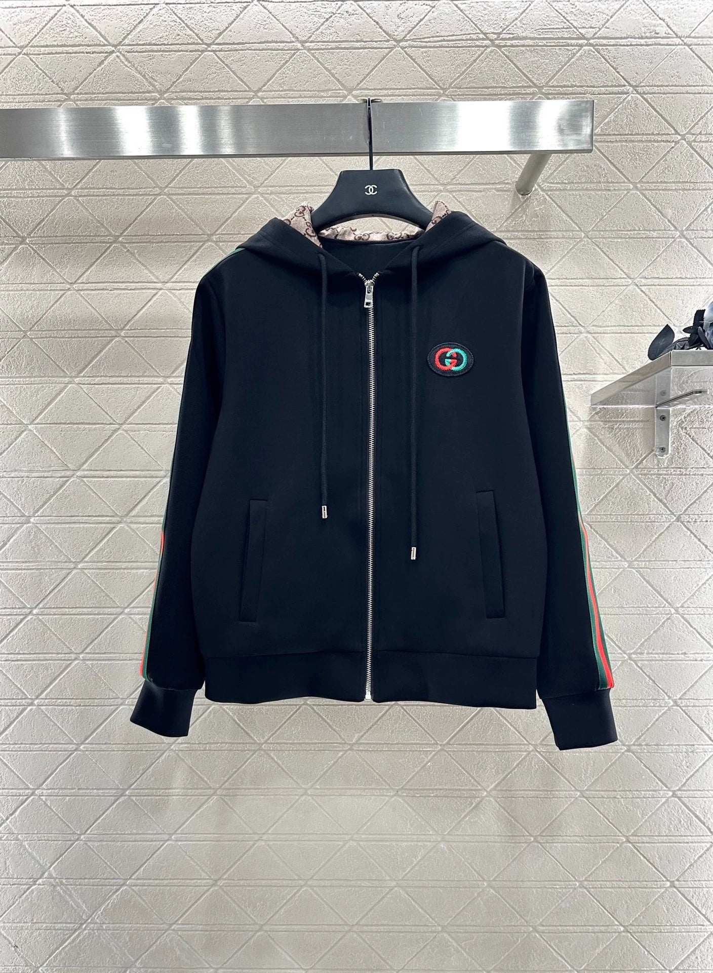 25fw Hooded jacket and pants set