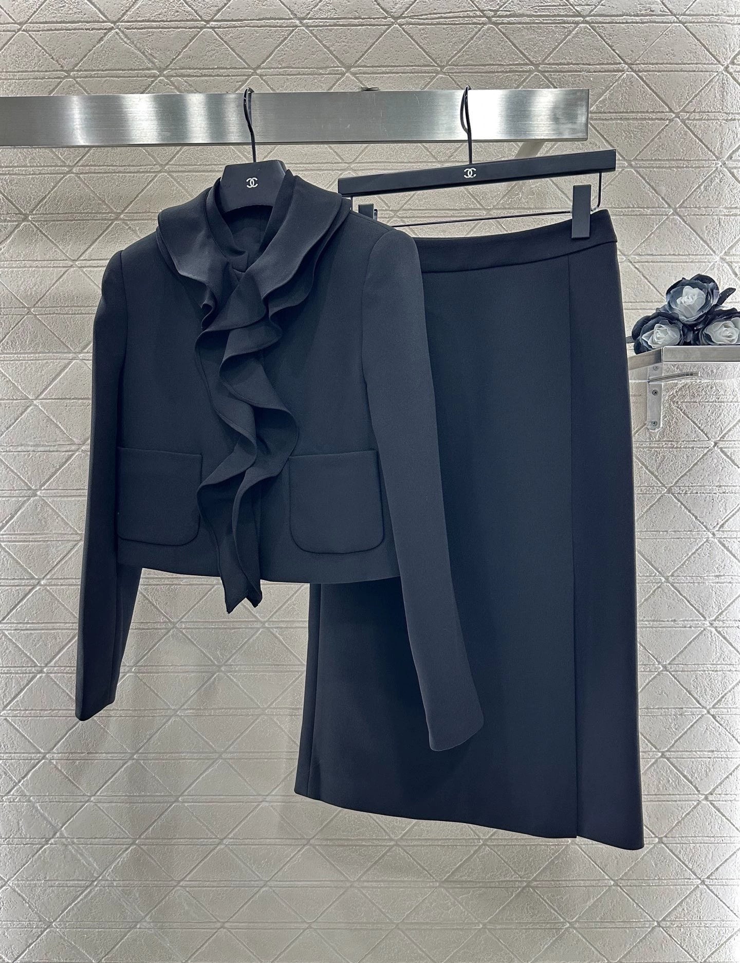 25fw Mushroom lace set