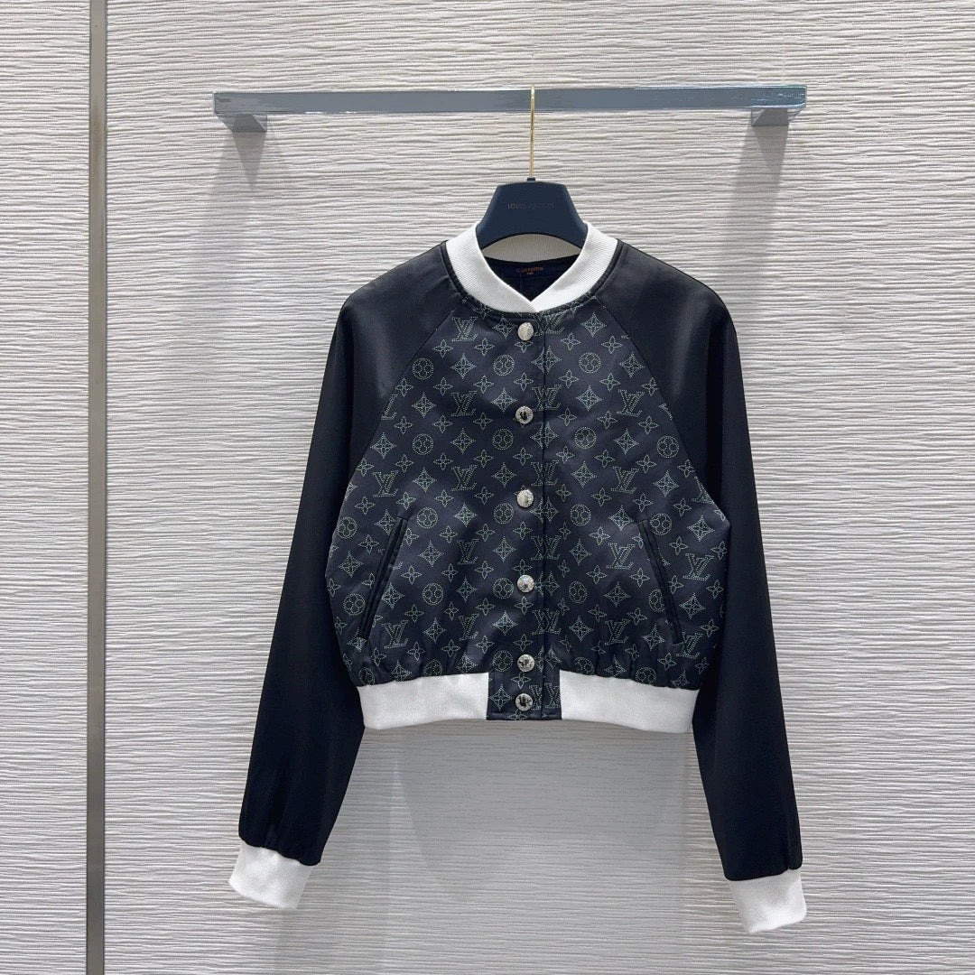 25fw Splicing baseball jacket