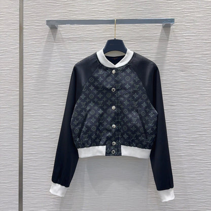 25fw Splicing baseball jacket