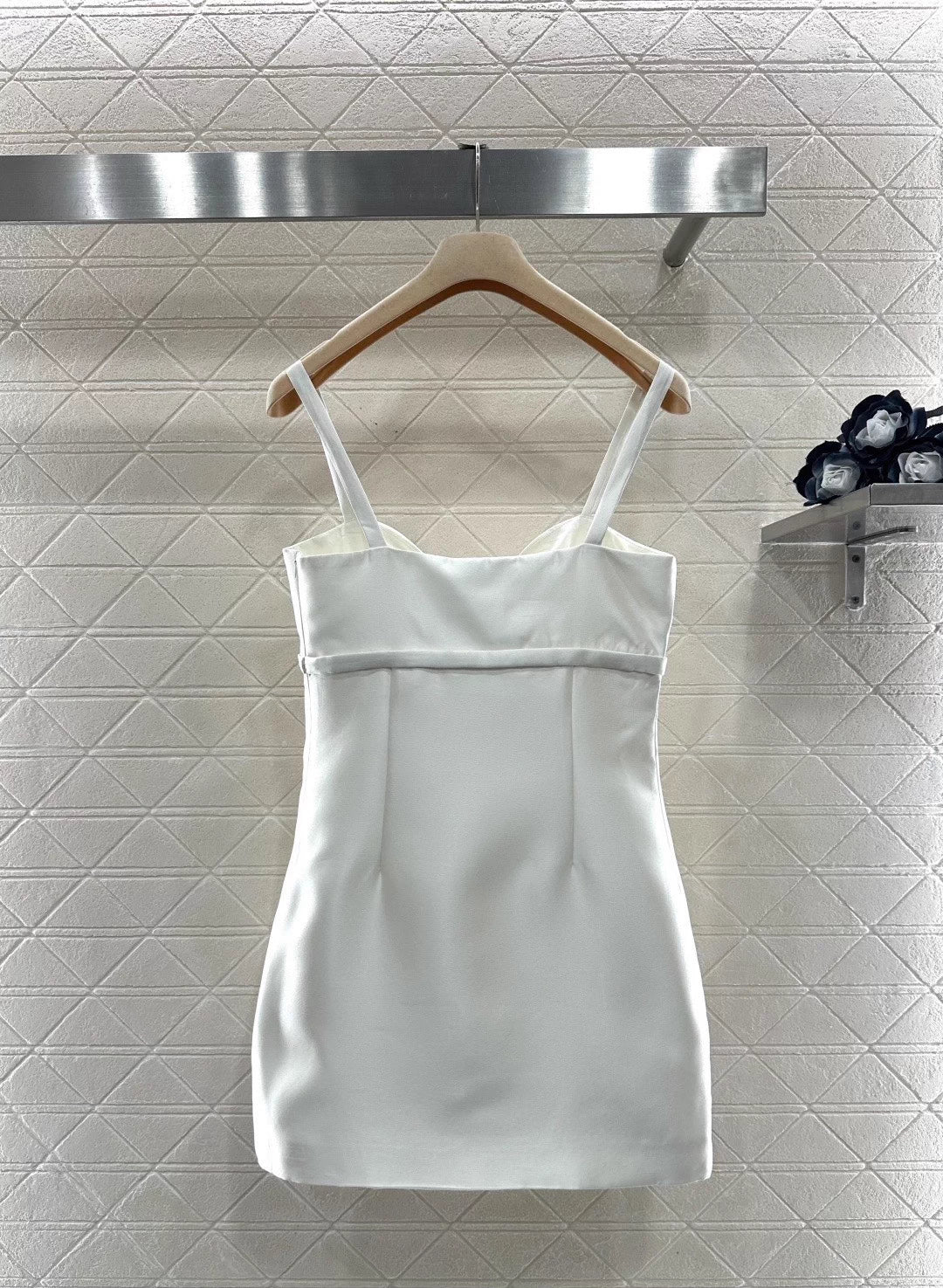 Bow-tie Braided Slip Dress