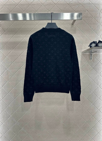 L 25 Embroidered jacquard sweater
