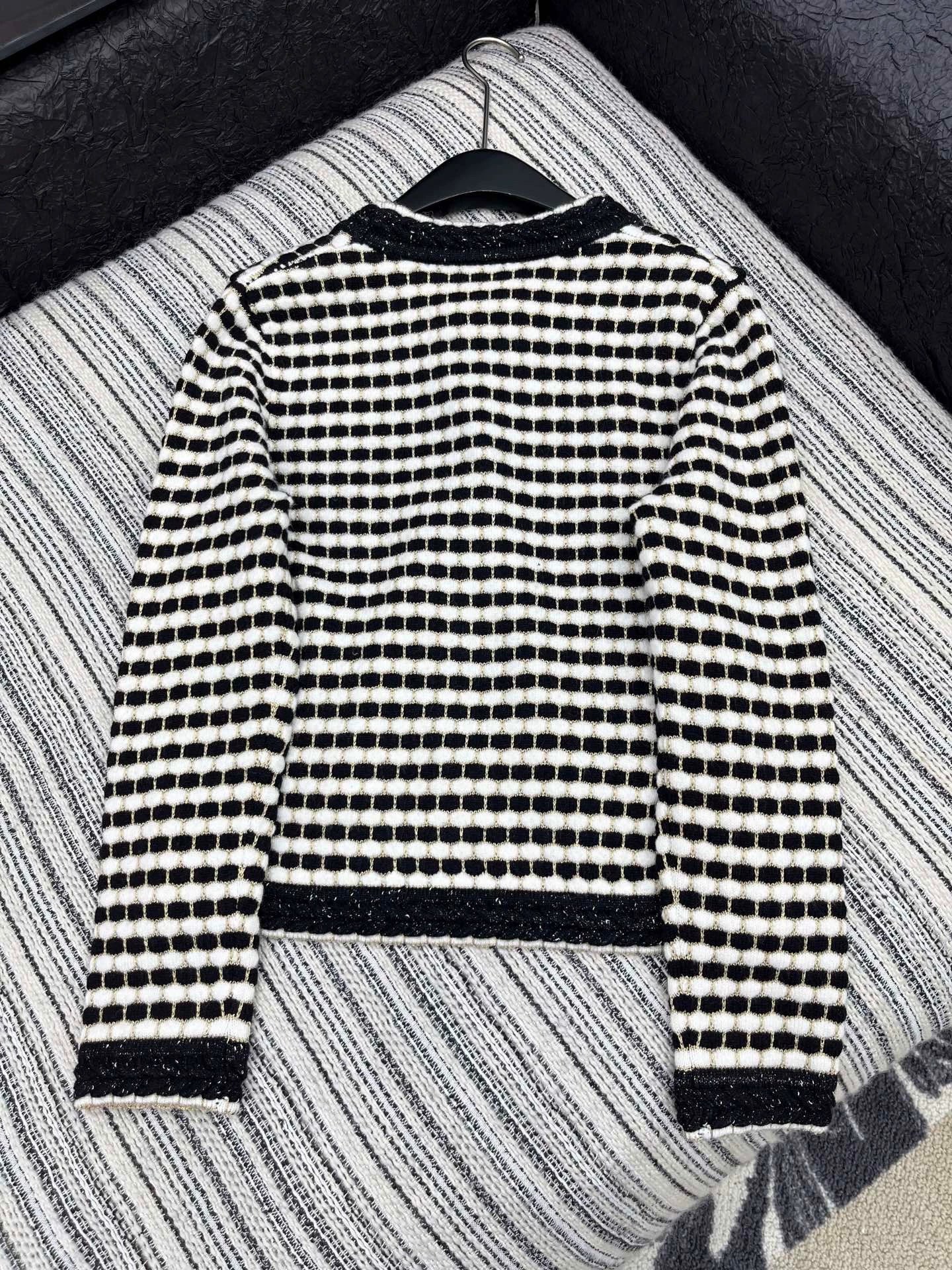 25fw Color blocking V-neck jacket