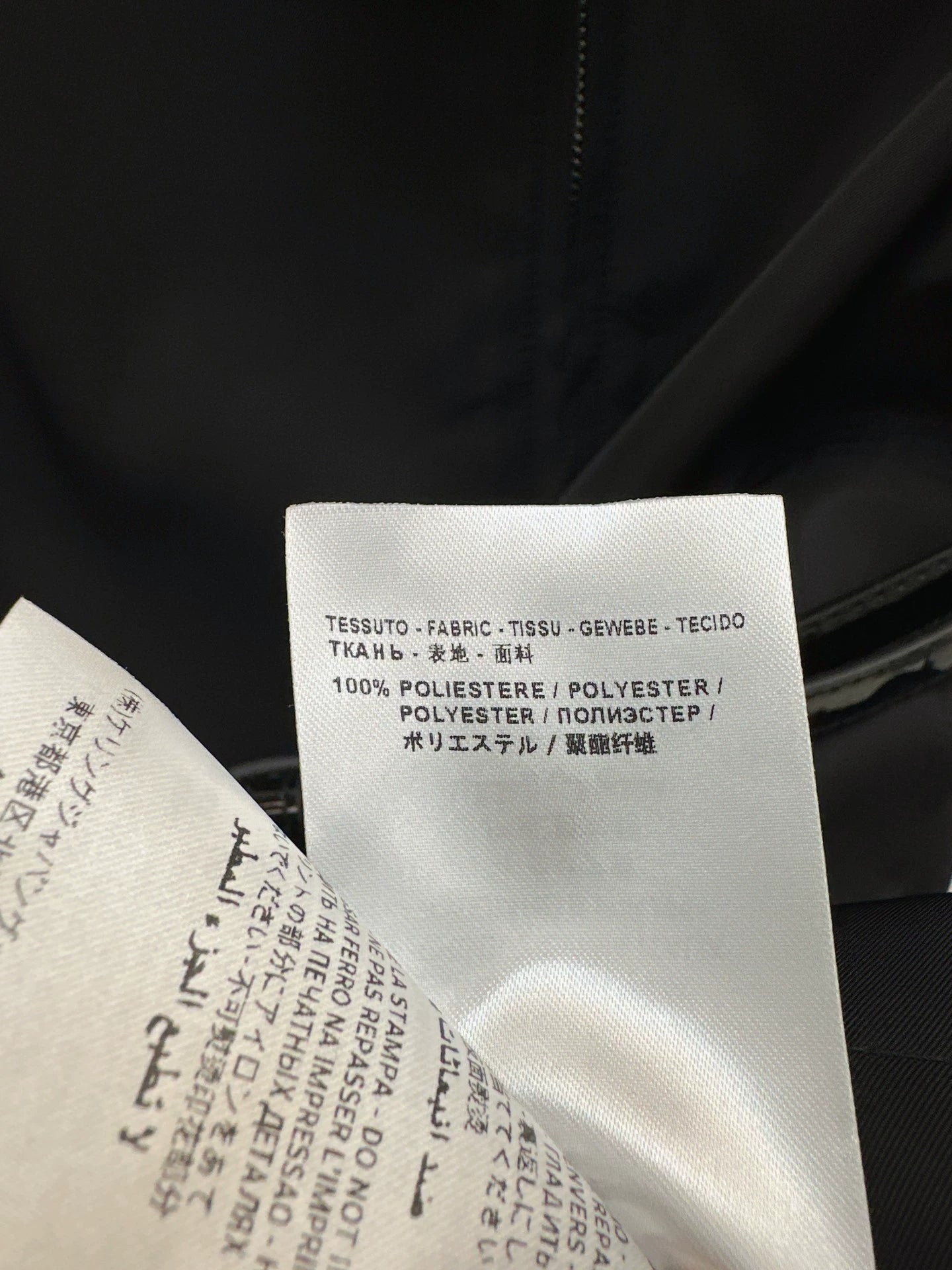 25fw Collar long windbreaker