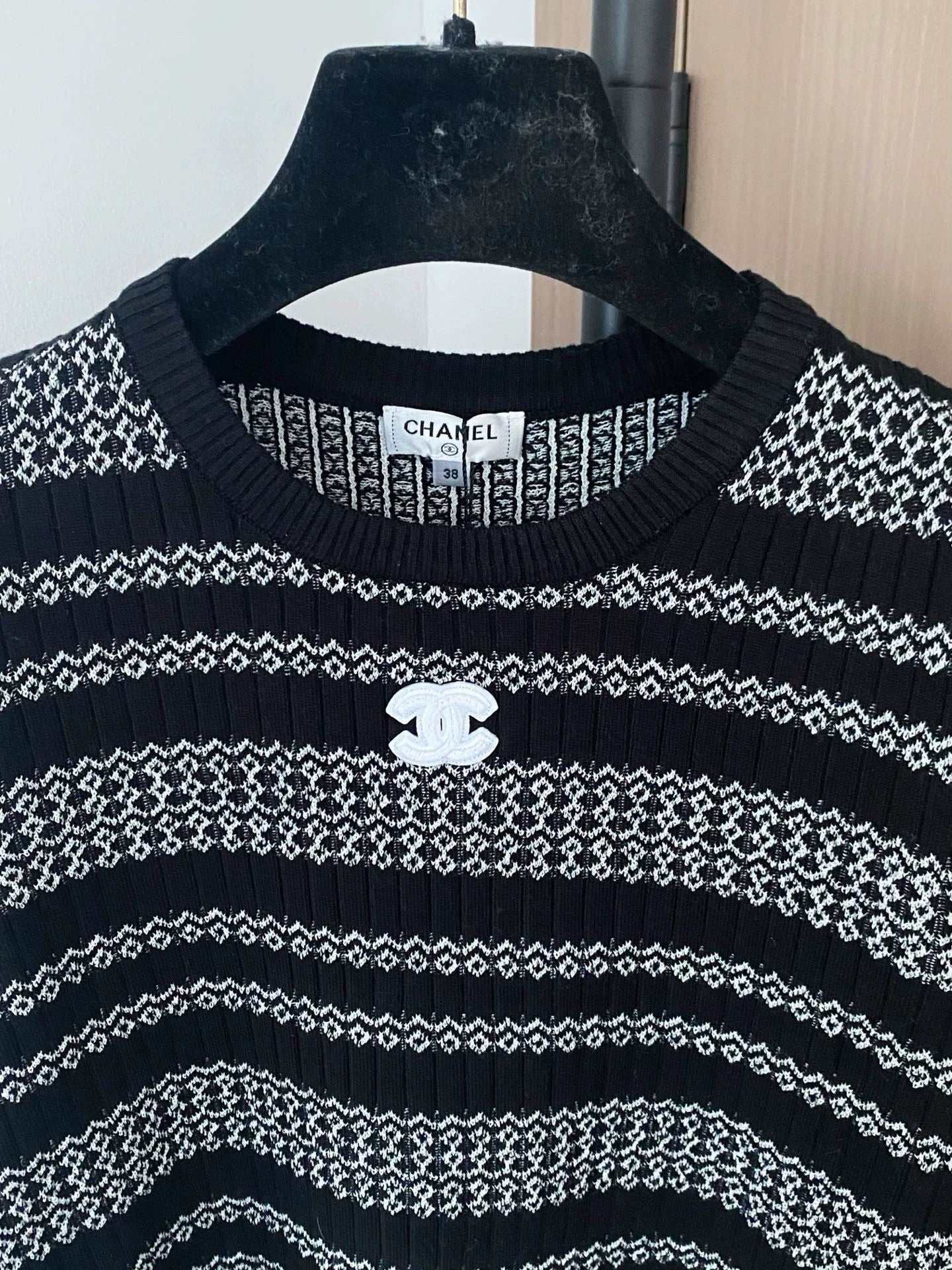 25fw Striped Knitted Long Sleeve