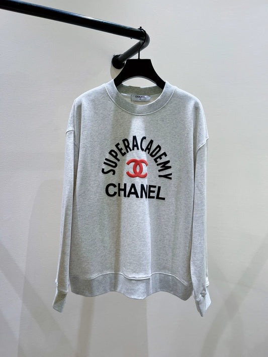 Letter pairing hoodie