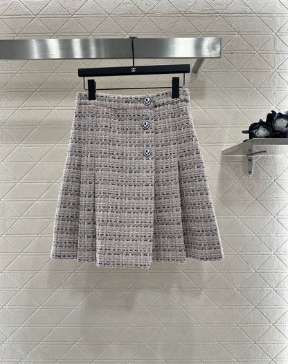 25fw Round neck slanted collar set