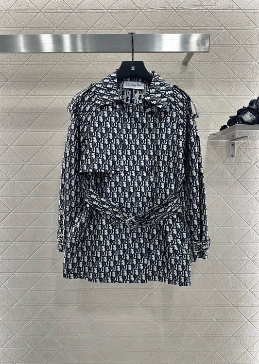 25fw Cape double breasted windbreaker