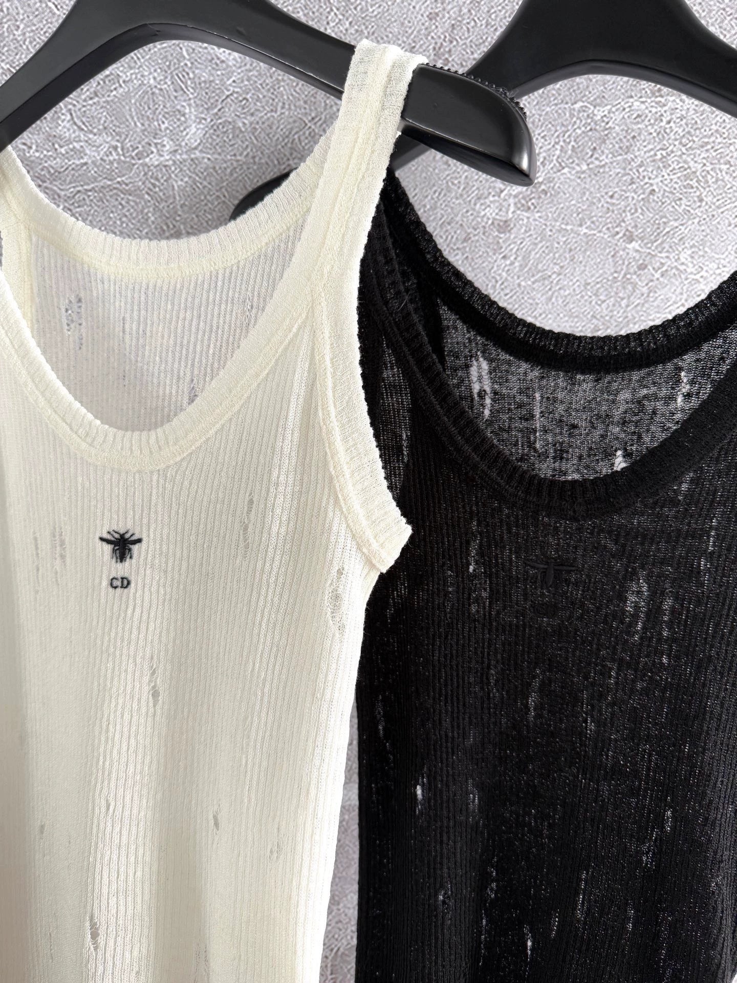 25 Hole craft vest sleeveless top