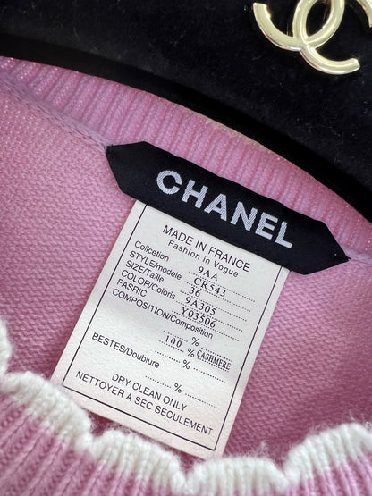 25fw Hook flower dancing girl sweater