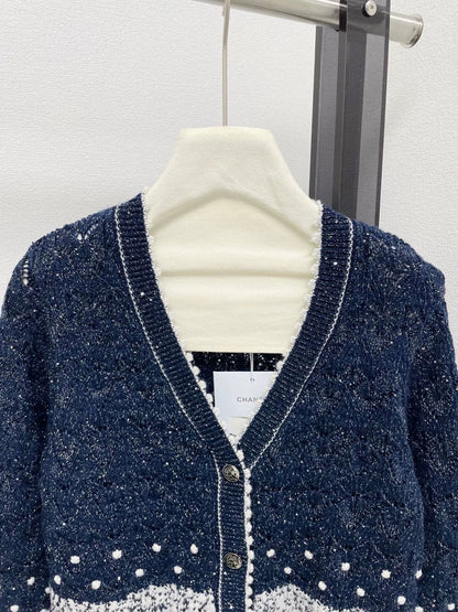 25fw Gradient Knitted Cardigan