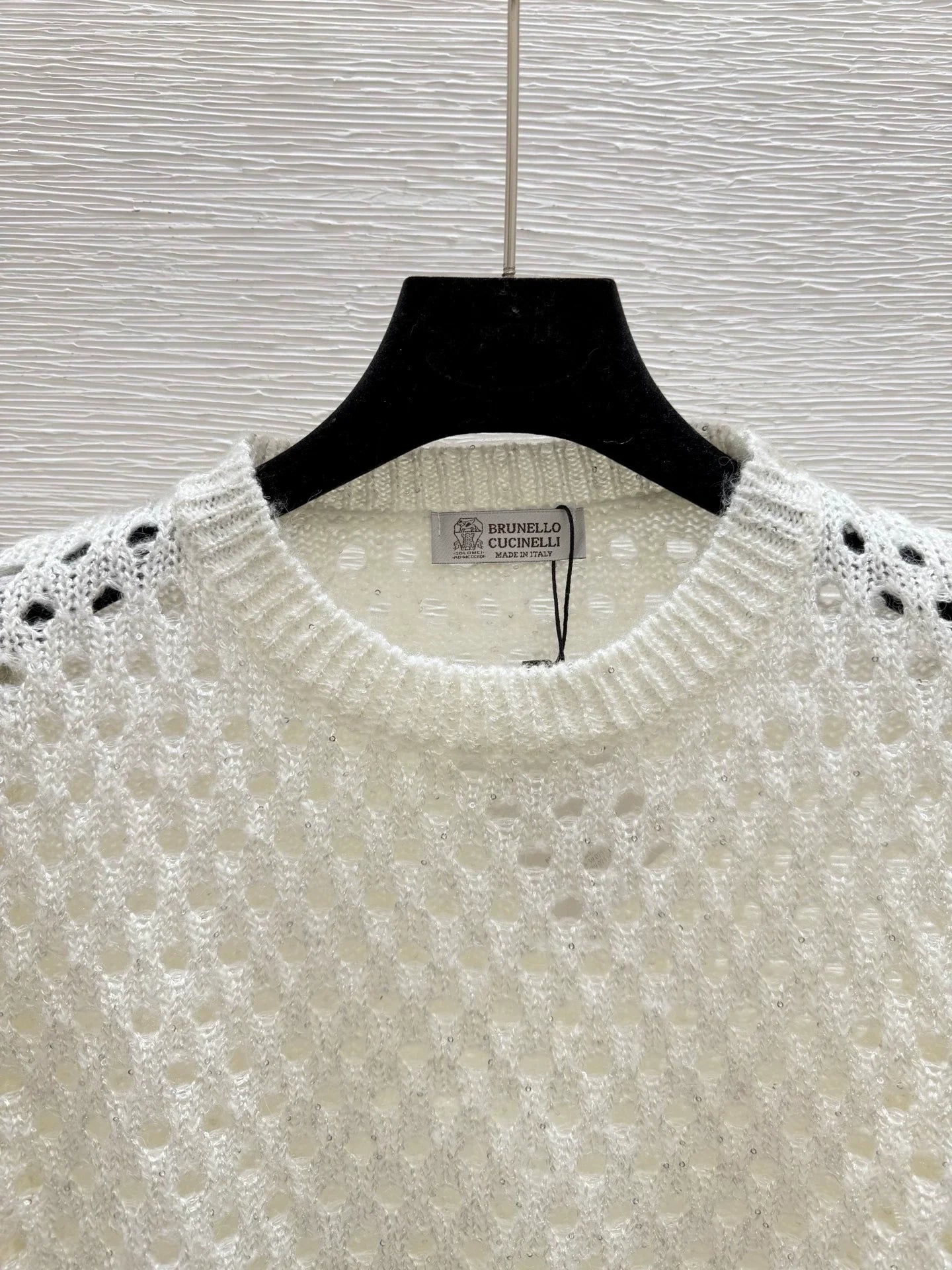 25fw Hollow knit sweater