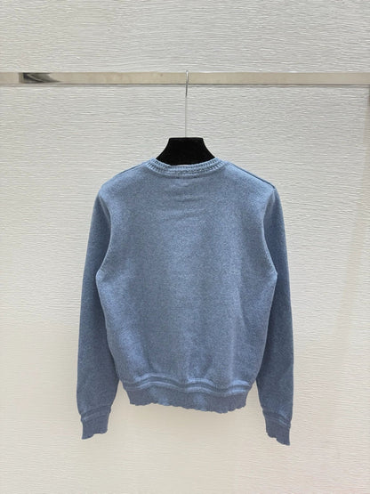 25fw Cartoon Knitted Shirt