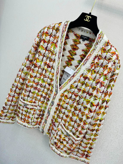 Colorful Knitted Cardigan