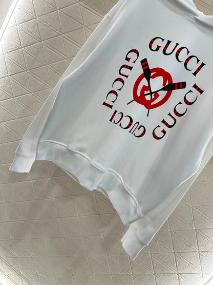 25fw Hooded letter hoodie