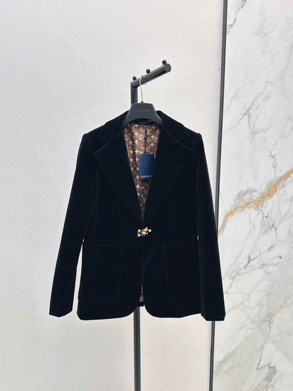 25fw Jacquard monogram suit jacket