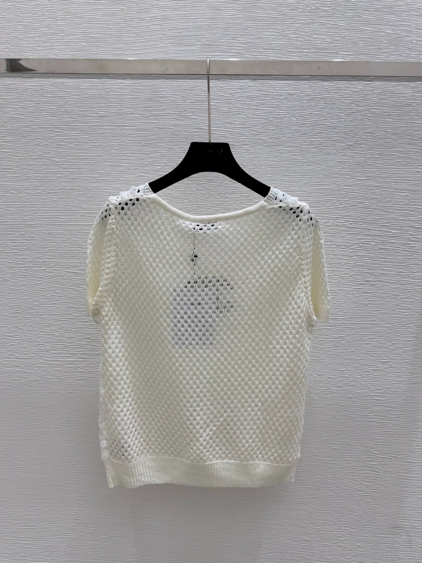 25fw Fake two knitted short sleeves