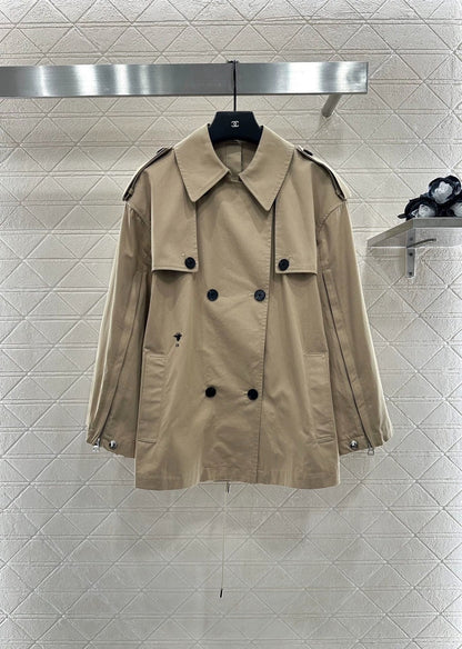 25fw Cape trench coat