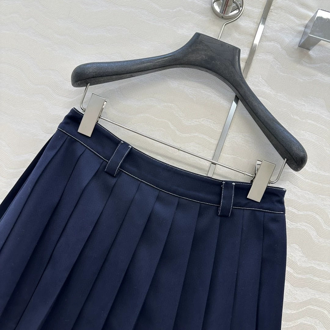 25SS contrast color silhouette jacket suit