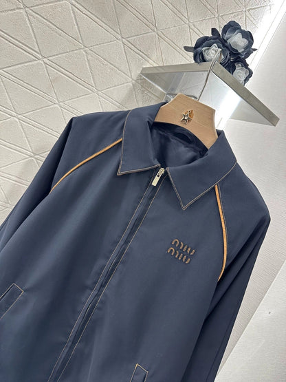 25SS contrast color silhouette jacket suit